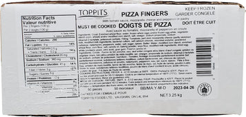 Toppits - Pizza Fingers - 2.3 oz - 50 Ptn