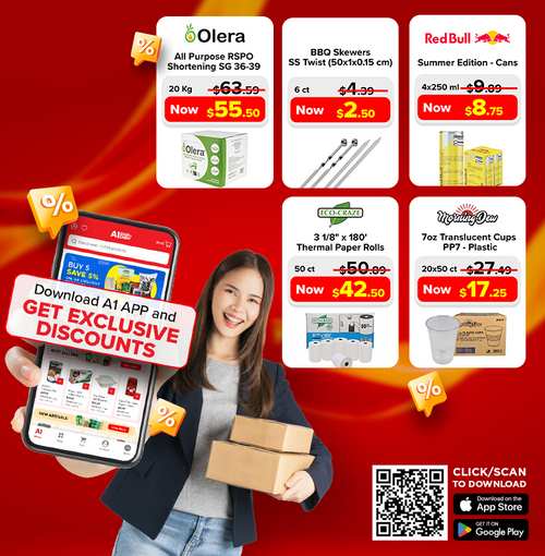 Download the A1 Cash and Carry App for Exclusive Weekly Deals
