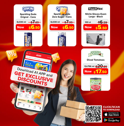 Download the A1 Cash and Carry App for Exclusive Weekly Deals