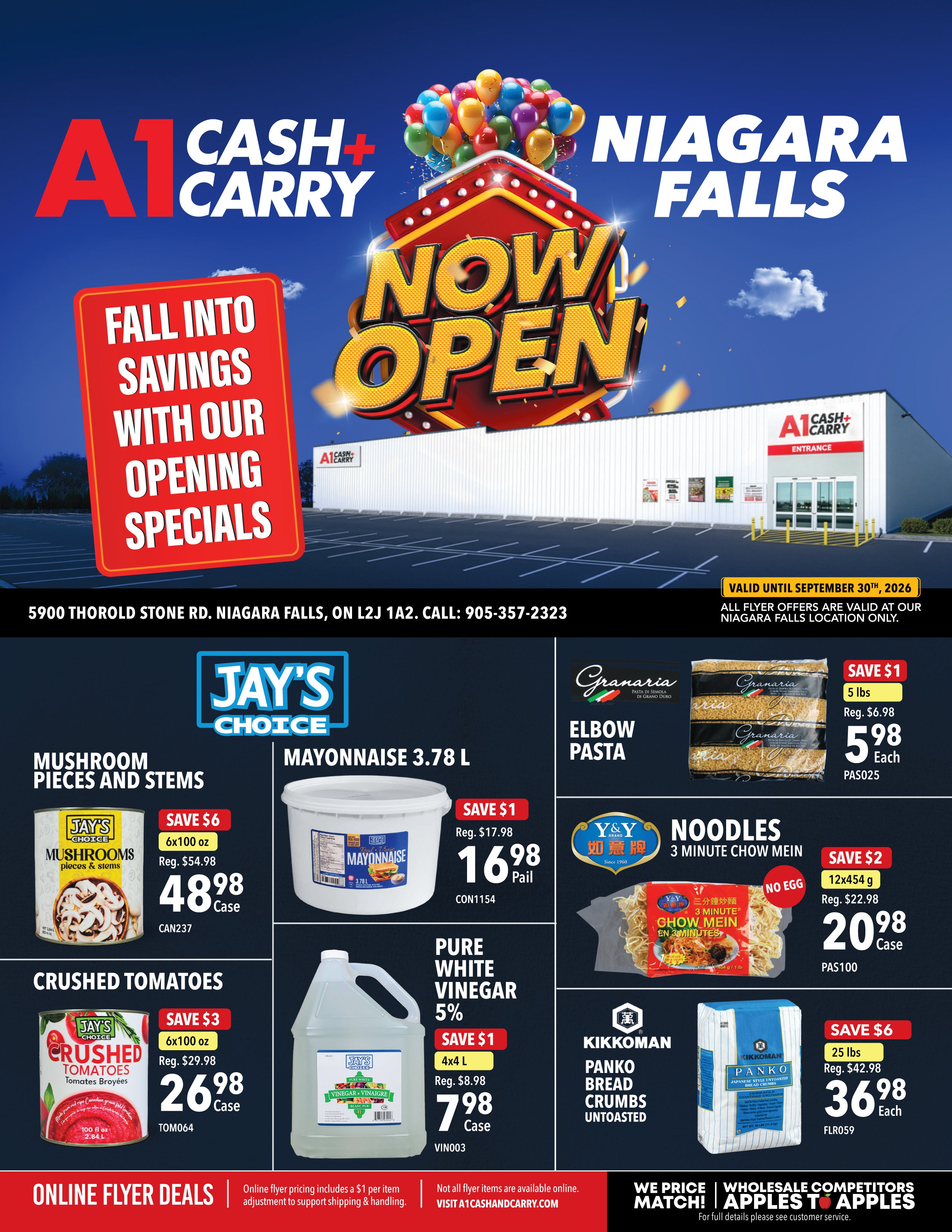 A1 Cash and Carry August 2026 Flyer Deals, In-Store and Online
