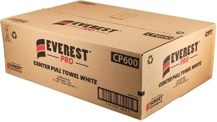 Everest Pro - Paper Hand Towel - Center Pull - White - CP600