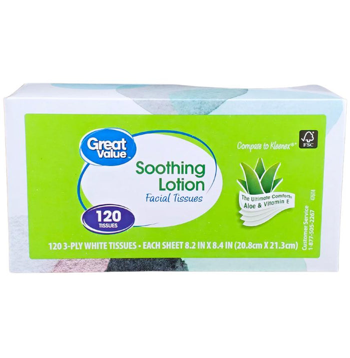 Great Value - Facial Tissue