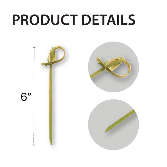 Eco-Craze - Bamboo Knot Pick - 6
