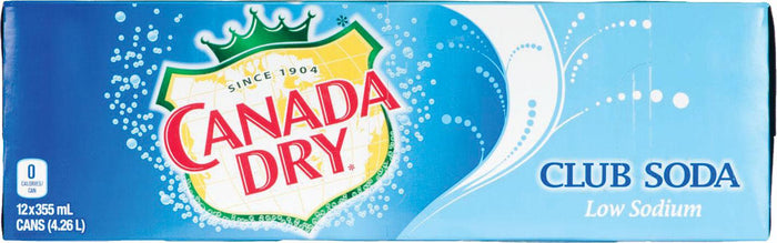 Canada Dry - Club Soda - Cans