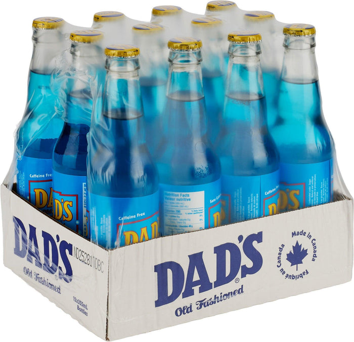 Dad's - Blue Cream Soda - Bottles - Glass