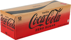 Coca Cola - Vanilla - Zero - CAD- Cans
