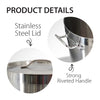 Pro-Kitchen - 45x17cm (25L) Brazing Pot & Lid - SS
