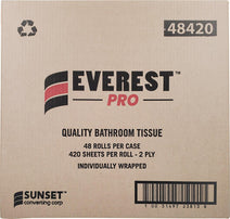 Everest Pro - 2 Ply Bathroom Tissue Roll - 48420