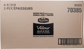 Royale - 2 Ply Velour Bathroom Tissue - 9pk
