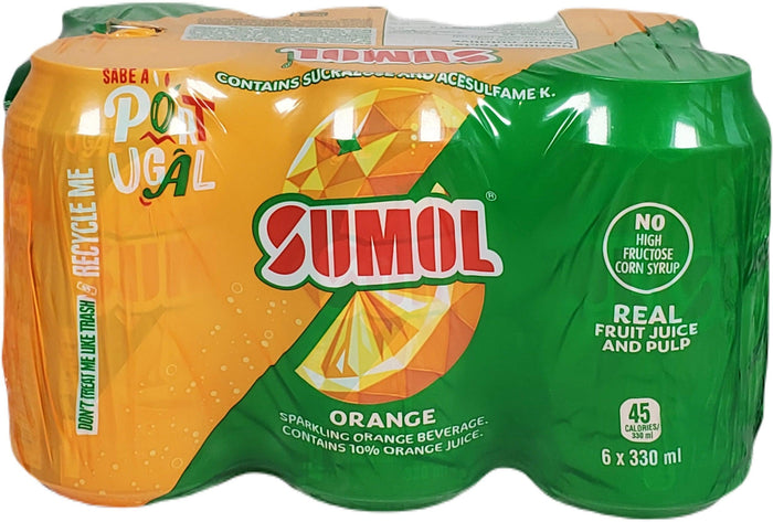 CLR - Sumol - Orange Drink - Cans