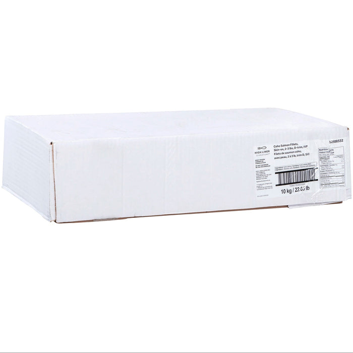 High Liner Frozen Coho Salmon Fillets, Skin-On, Vacuum-Packed