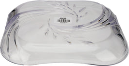 JD - Plastic Crystal Tray 26.7cm - 2950