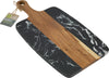 L.Gourmet Acacia Wood+Marble Board - 13.75