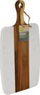 L.Gourmet Acacia Wood+Marble Board - 13.75