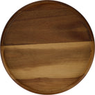 L.Gourmet Acacia Wood Plate - 26cm dia.