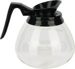 Webstaurant - Glass Coffee Decanter with Black Handle