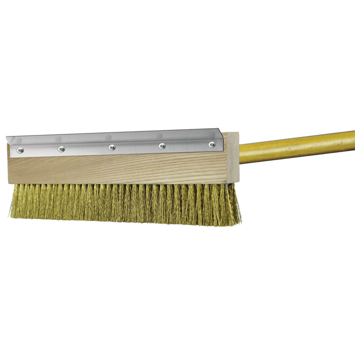 Felton CHEF813 Heavy-Duty Pizza Oven Brush with Scraper - 11