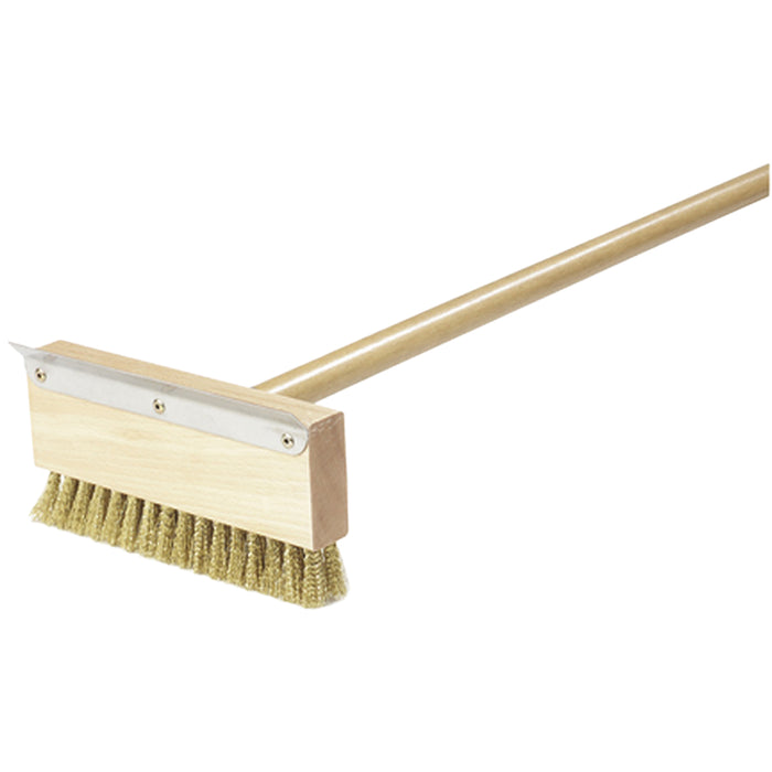 Felton CHEF813 Heavy-Duty Pizza Oven Brush with Scraper - 11
