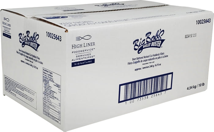 High Liner - Big Bob Battered Haddock Fillet - 8 oz