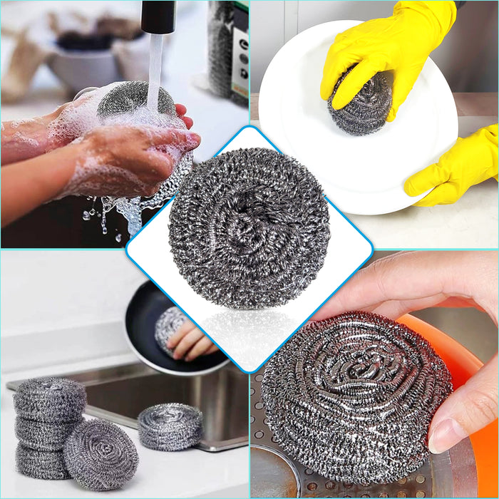 Pro-Kitchen - 50g Steel Wool Scrubber - DH-A2-18