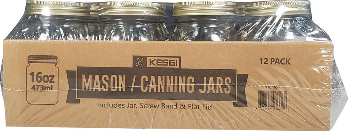Canning Jar/Lid - 16oz/473ml