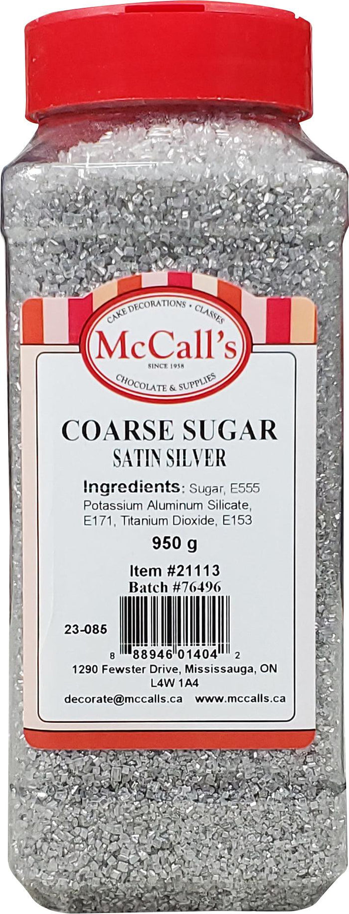 McCall's - Sugar Coarse Satin - Silver