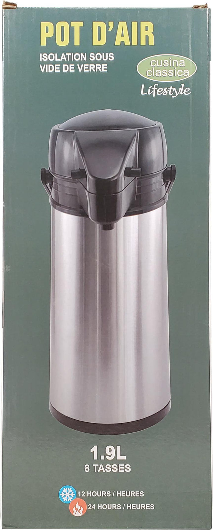 Thermostatic - SS Insulated Carafe - Push Pump 1.9L - 2351-9602