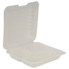 Eco-Craze MFPP Clamshell Container 9x9x2.6