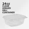 Genpak - Hinged Deli Container - Clear - 24oz - AD24