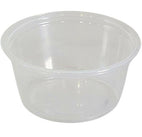 Value+ Clear PP Plastic Portion Cups - 2oz