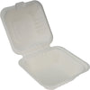 Eco-Craze Bagasse Clamshell Container - 6