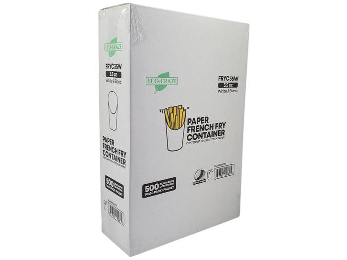 Eco-Craze - 3.5 oz French Fry Container