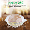 Eco-Craze MFPP Clamshell Container 9x9x2.6