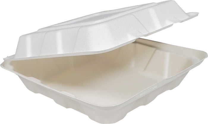 CLR - Chartland - Bagasse Foodbox Clamshell - 8x8