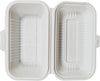 XE - Eco-Craze - Corn Starch Clamshell Container - 9X5 - 1 Comp