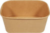 Eco-Craze - Kraft PE-Lined Paper Container - Rectangular - 1000ml - SR-1000K