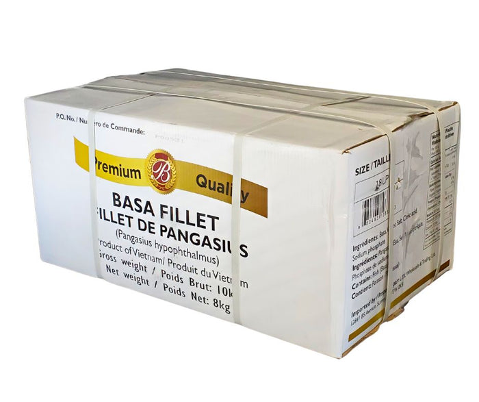 Basa Fillet - 18oz-UP - 10 KGS