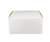 EB - White Cake Boxes - 8x8x5