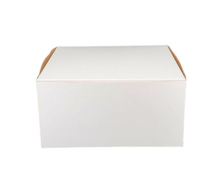 EB - White Cake Boxes - 8x8x5