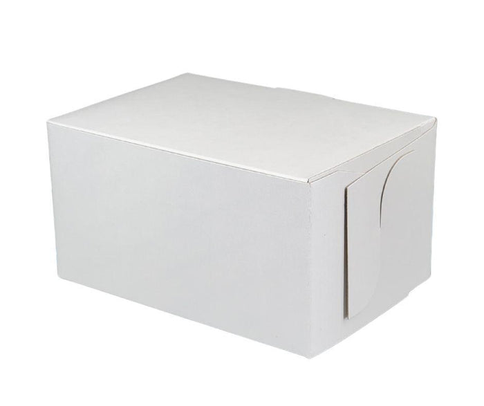 EB - White Cake Boxes - 6 ½x4½x3½