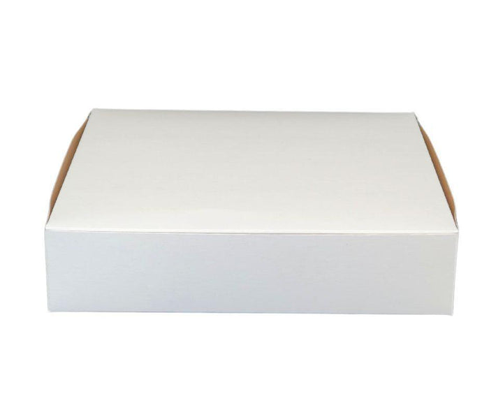 EB - White Cake Boxes - 8x8x1¾