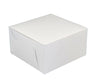EB - White Cake Boxes - 6½x6½x3½