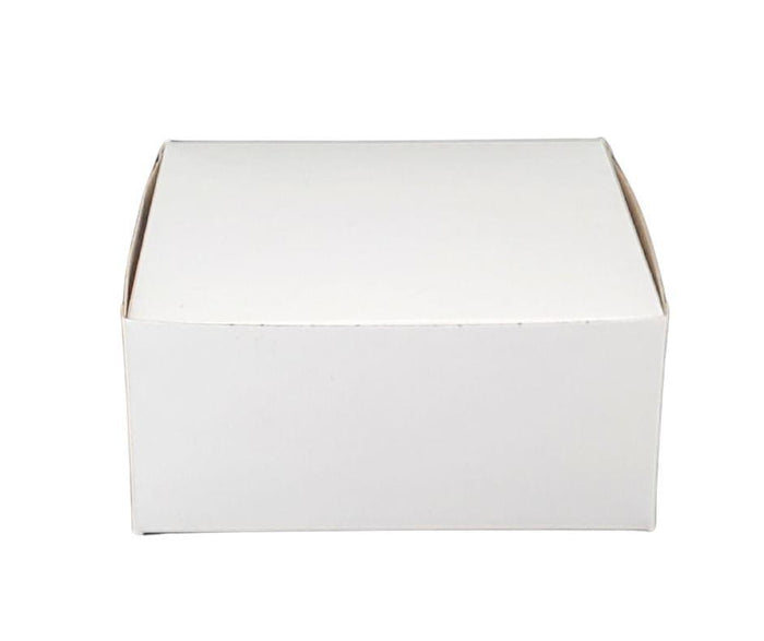 EB - White Cake Boxes - 5½x5½x2½