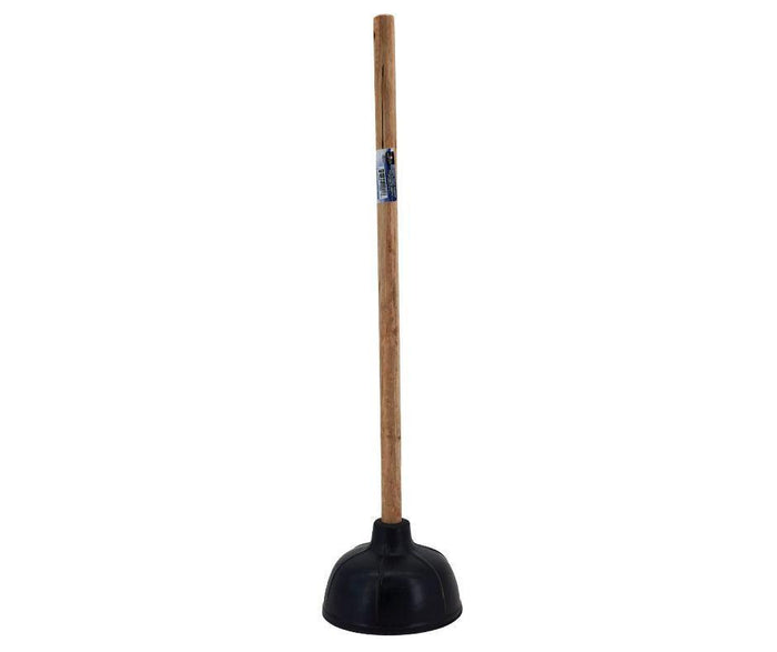 Pro-Fix/Spartano - Rubber Toilet Plunger with wooden handle - 4921