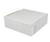 EB - White Cake Boxes - 10x10x3½