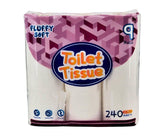 Fluffy Soft -Toilet Tissue - 2 ply - White