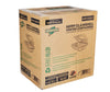Eco-Craze - MFPP Clamshell Container - 9x6x2.6 - Double Lock - Vented - White