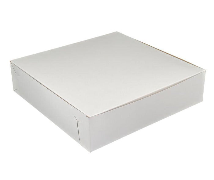 EB - White Cake Boxes - 10x10x2.5