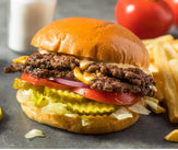 Frozen - Soloway - Raw - Smash Beef Burger Pucks - 3 oz - Halal