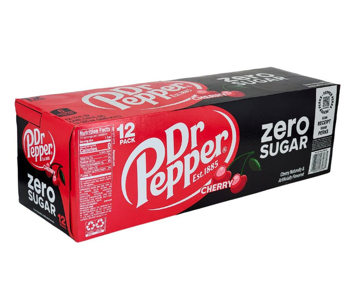 Dr. Pepper - Cherry - Zero - Cans